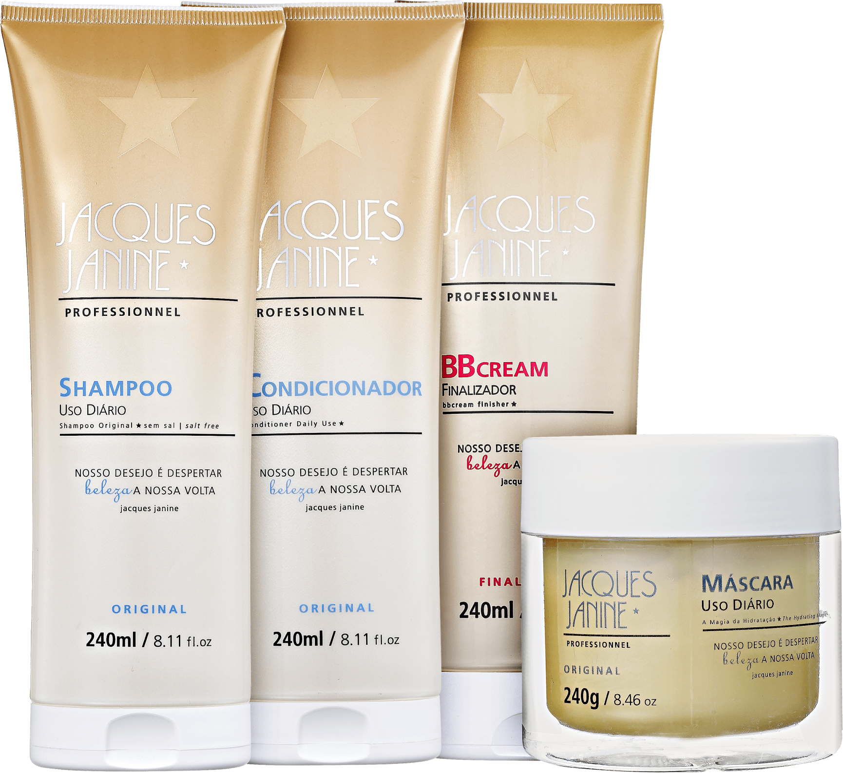 Jacques Janine Professionnel Uso Diário BB Cream Kit (4 Produtos)
