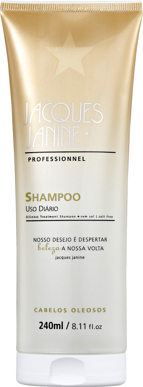 Jacques Janine Professionnel Uso Diário Cabelos Oleosos - Shampoo 240ml