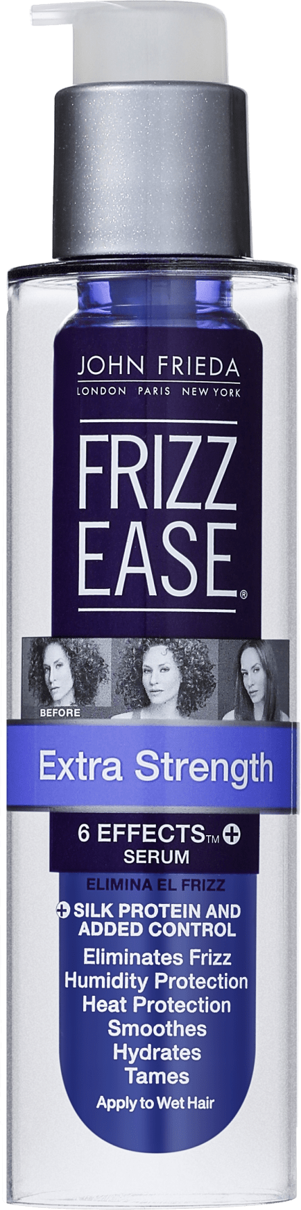 John Frieda Frizz-Ease Hair Serum Extra-Strength Formula for Coarse/ Frizzy Hair - Serum 50ml
