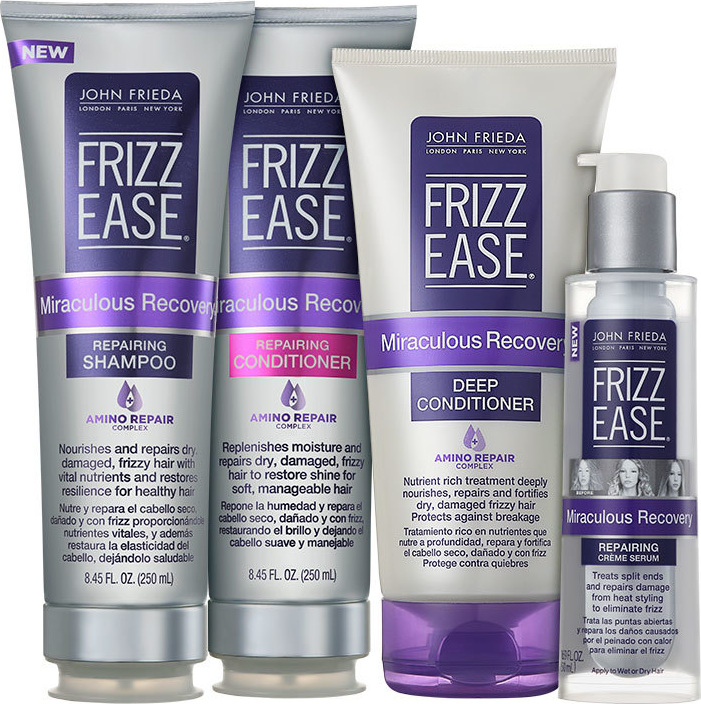 John Frieda Frizz Ease Miraculous Recovery Repairing Full Kit (4 Produtos)
