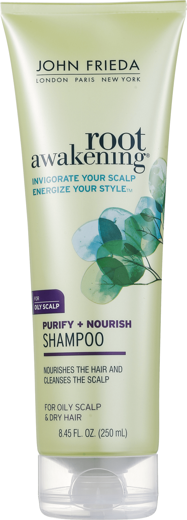John Frieda Root Awakening Purify + Nourish Shampoo for Oily Scalp - Shampoo 250ml