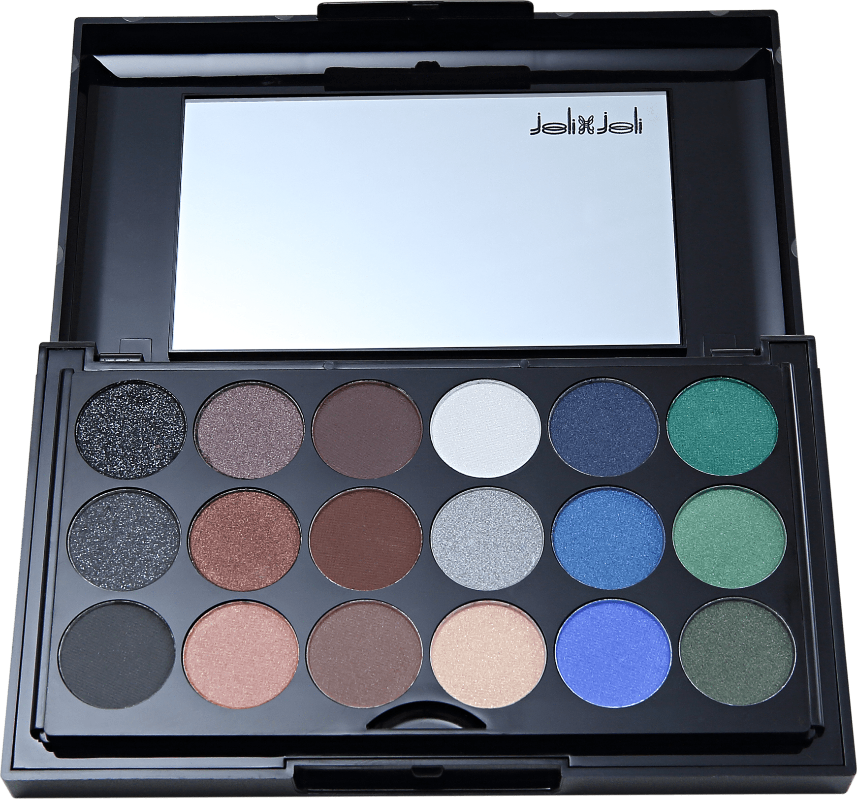 Joli Joli Black Glitters PD 988 - Estojo de Maquiagem