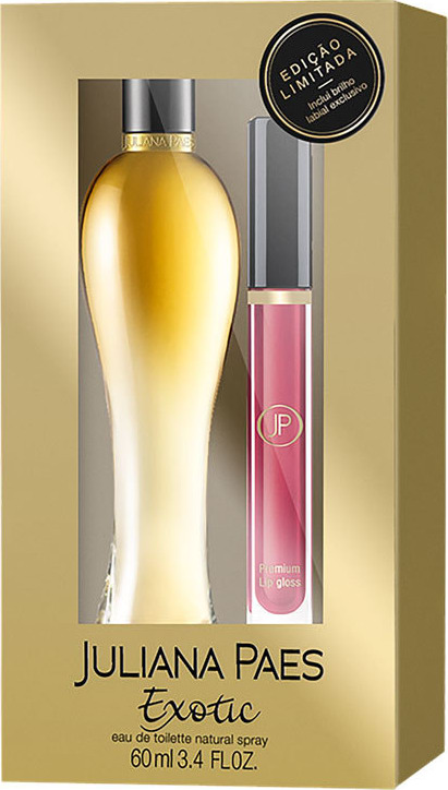 Conjunto Exotic Juliana Paes Feminino - Eau de Toilette 60ml + Gloss Labial