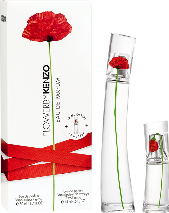 Conjunto Flower by Kenzo Feminino - Eau de Parfum 50ml + Travel Spray 15ml