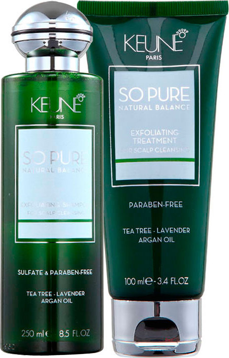 Keune So Pure Exfoliating Duo Kit (2 Produtos)