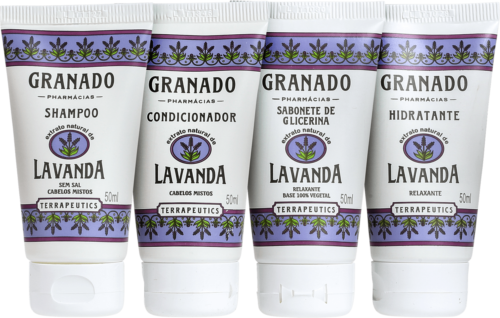 Kit Banho Granado Terrapeutics Lavanda (4 produtos)