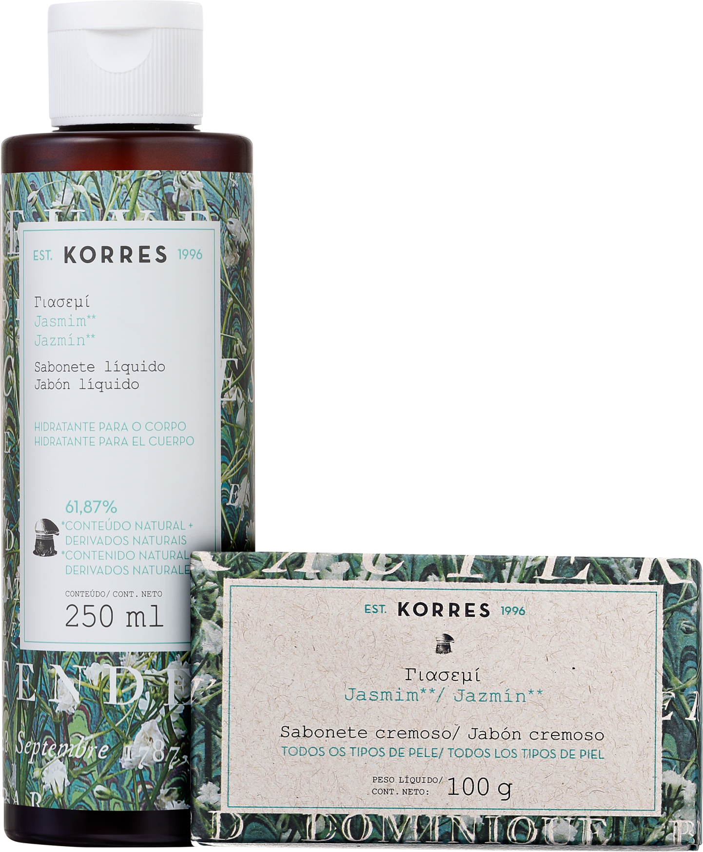 Kit Banho Korres Jasmim (2 produtos)