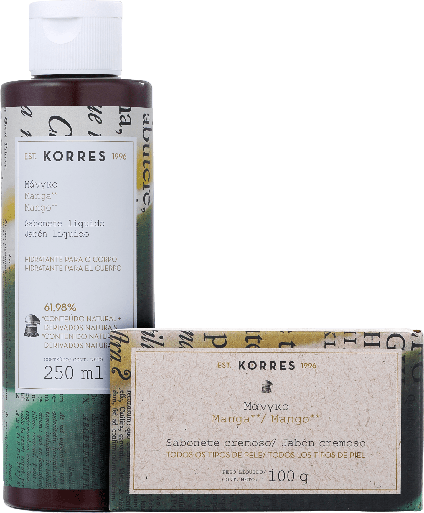 Kit Banho Korres Manga (2 produtos)