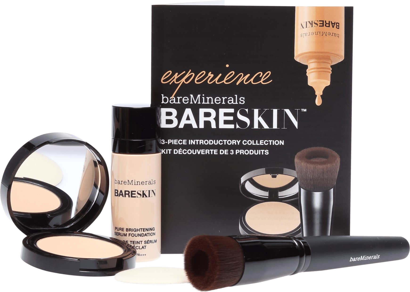 Kit bareMinerals bareSkin Experience Bare 03 Linen (3 produtos)
