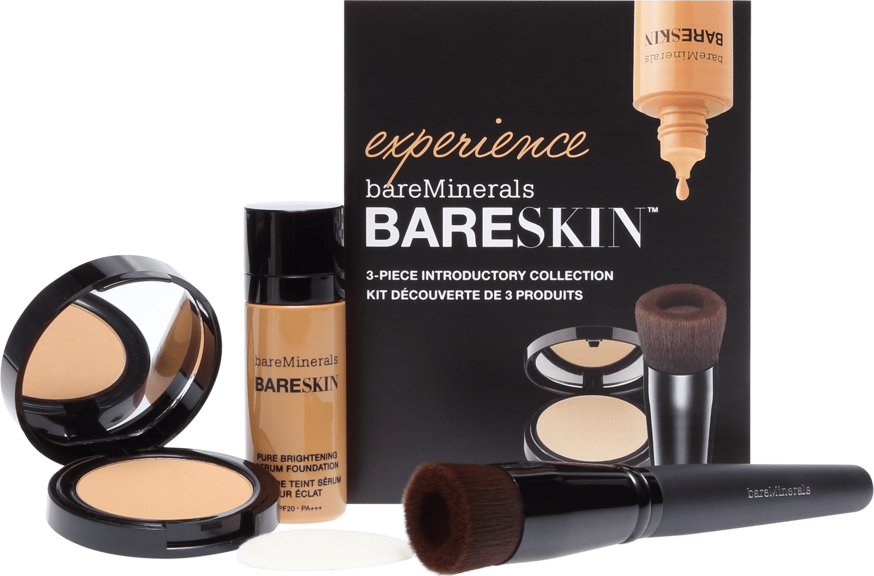 Kit bareMinerals bareSkin Experience Bare 13 Tan (3 produtos)