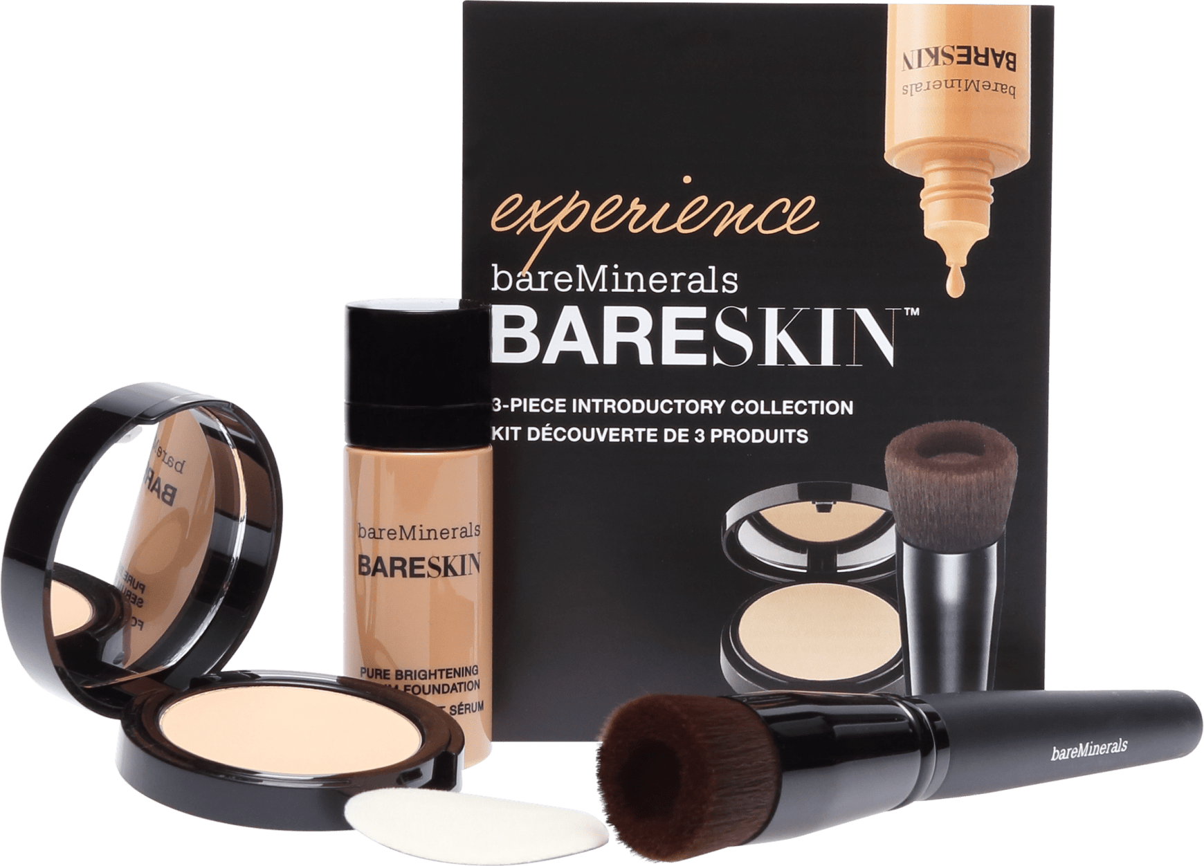 Kit bareMinerals bareSkin Experience Bare Beige (3 produtos)
