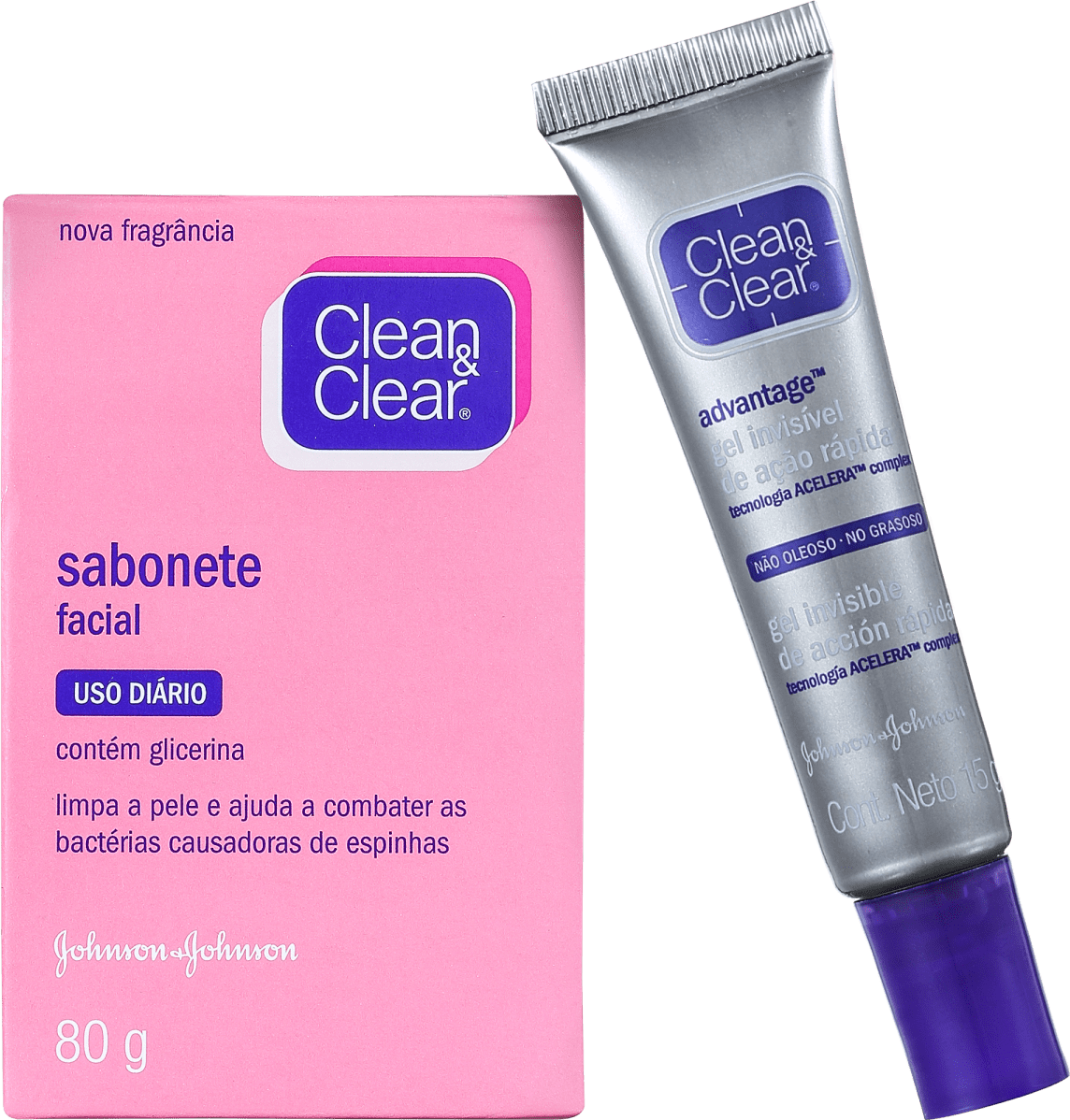 Kit Clean & Clear Antiacne Diário (2 produtos)