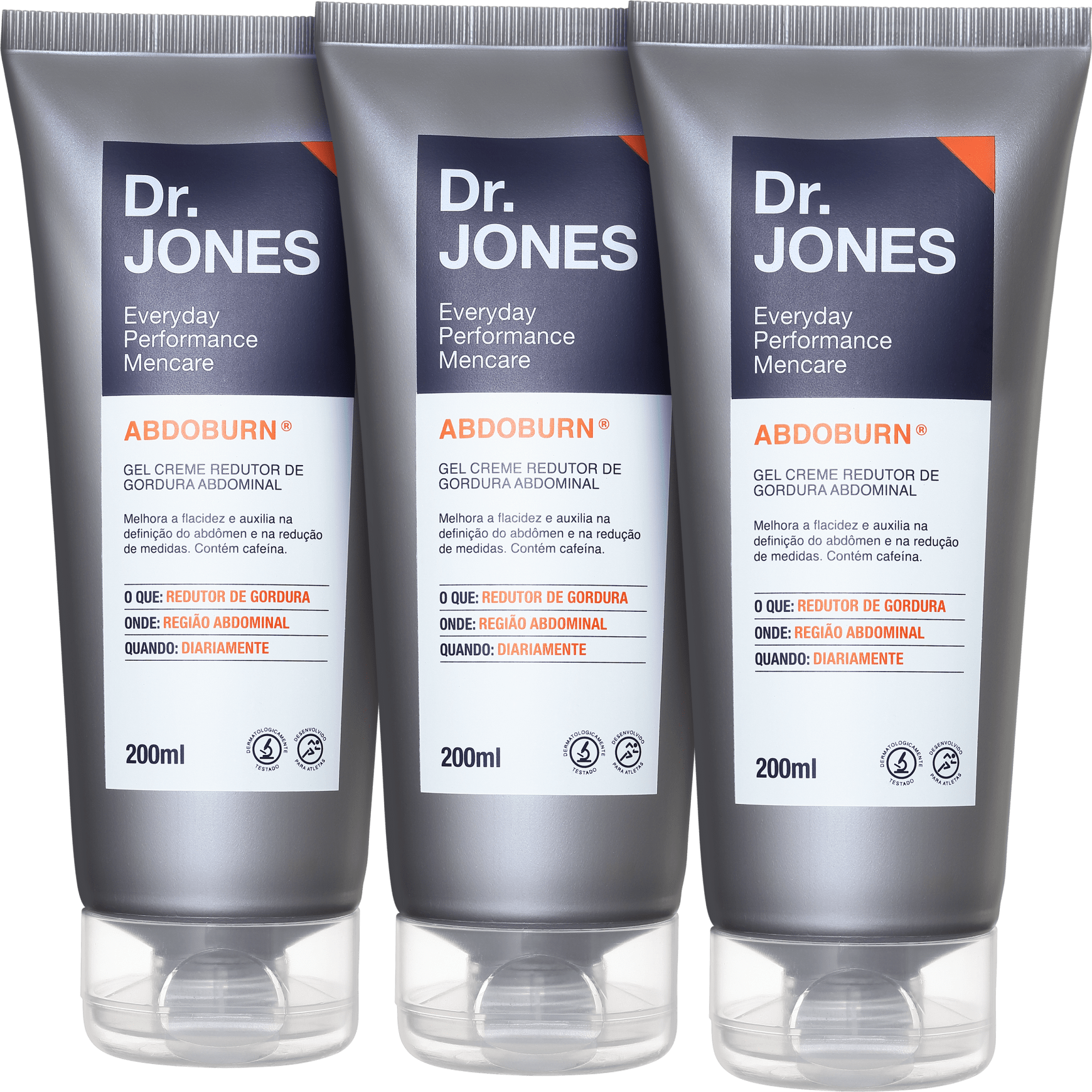 Kit Dr. Jones Abdoburn Triplo (3 produtos)