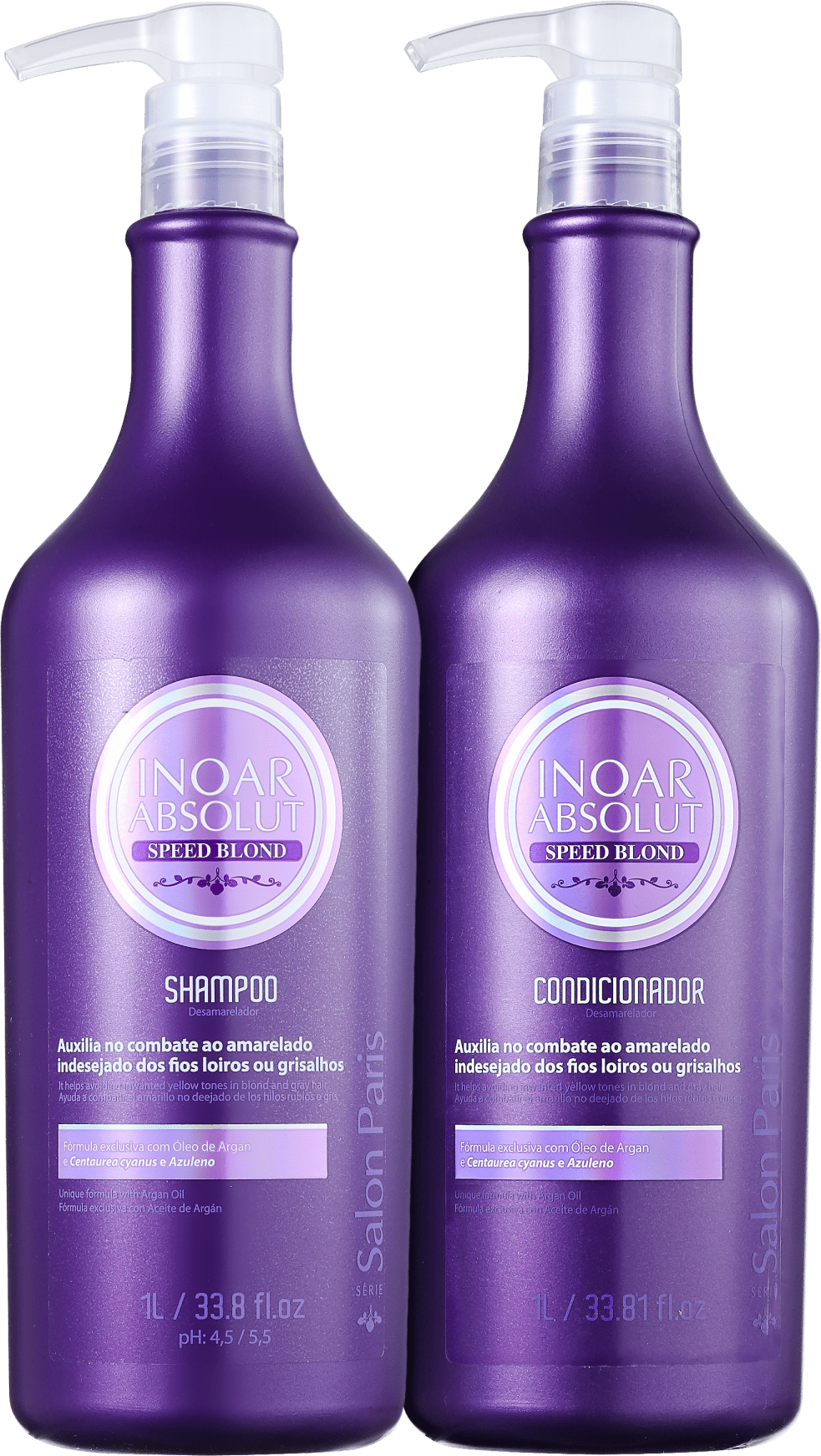 Kit Inoar Absolut Speed Blond (2 Produtos)