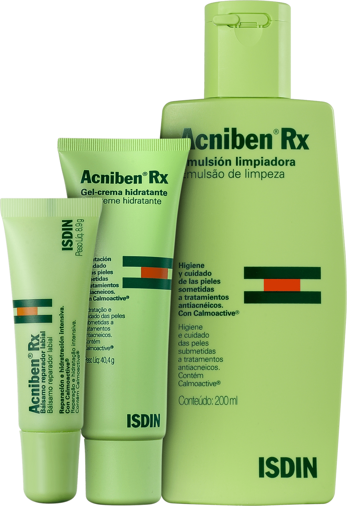 Kit ISDIN Acniben Rx Fim da Acne (3 produtos)
