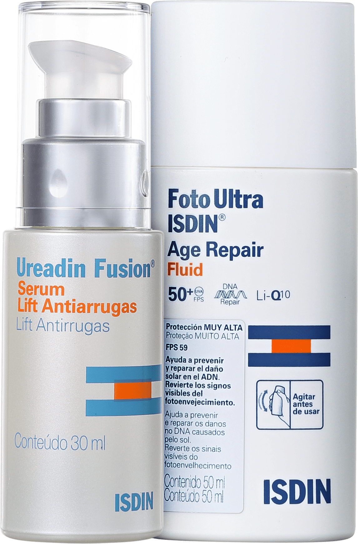 Kit ISDIN Foto Ultra Age Ureadin Lift Antirrugas (2 produtos)