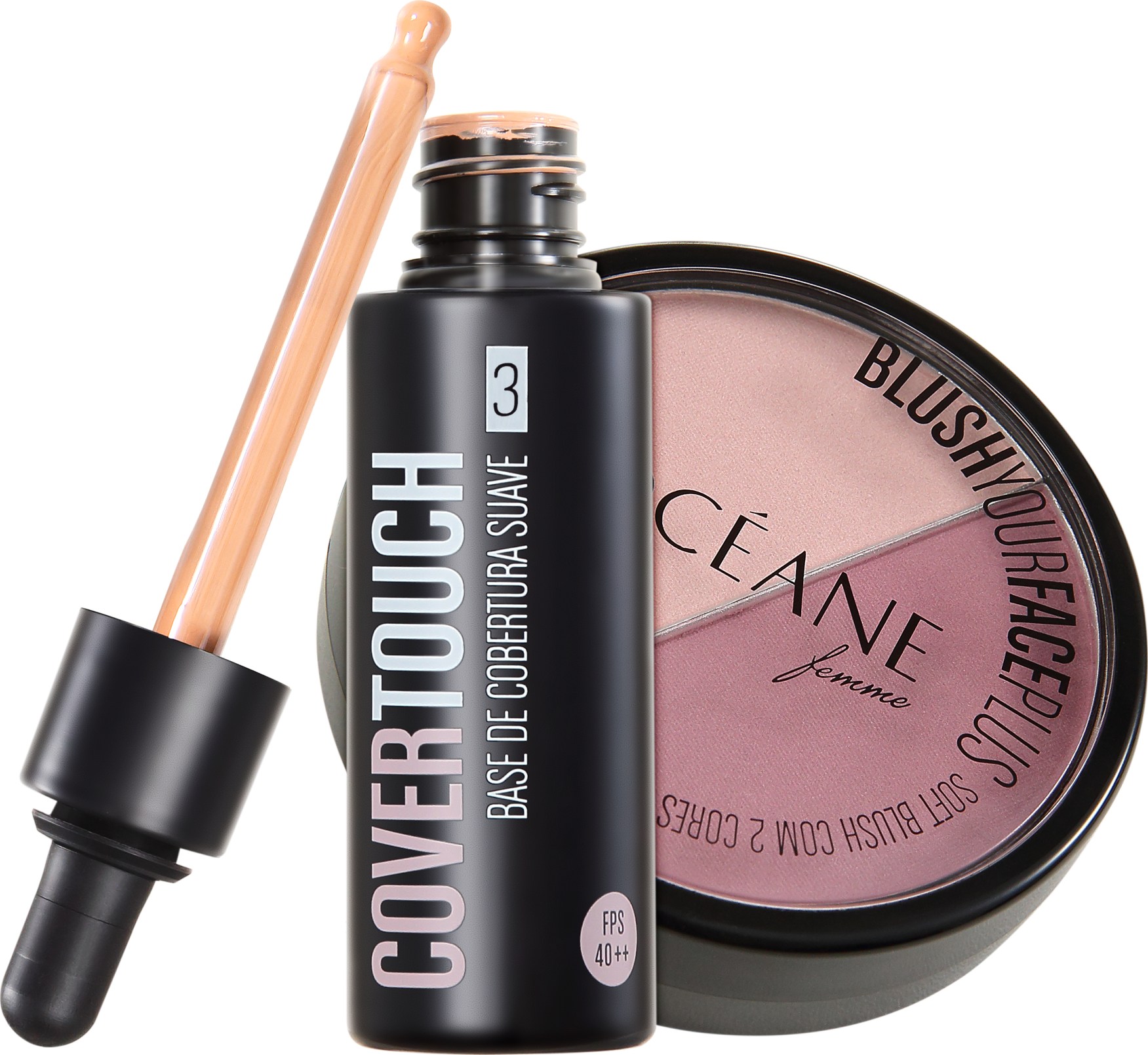 Kit Océane Femme Cover Touch 3 Purple (2 produtos)