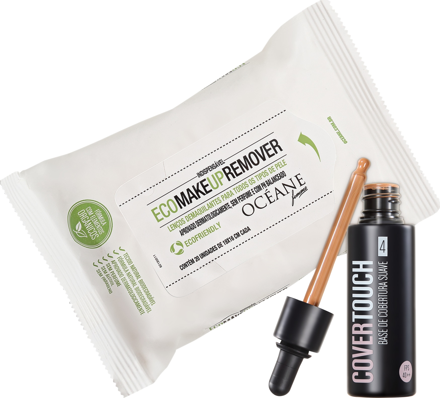 Kit Océane Femme Cover Touch 4 Make Up (2 produtos)