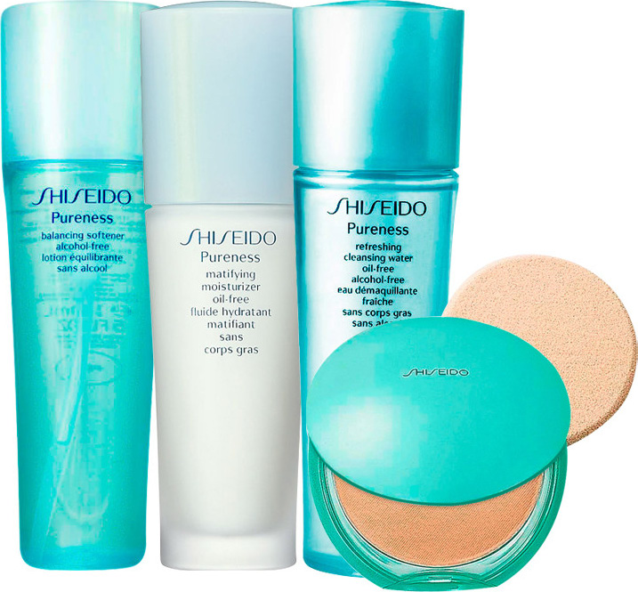 Kit Shiseido Pele Linda (4 produtos)