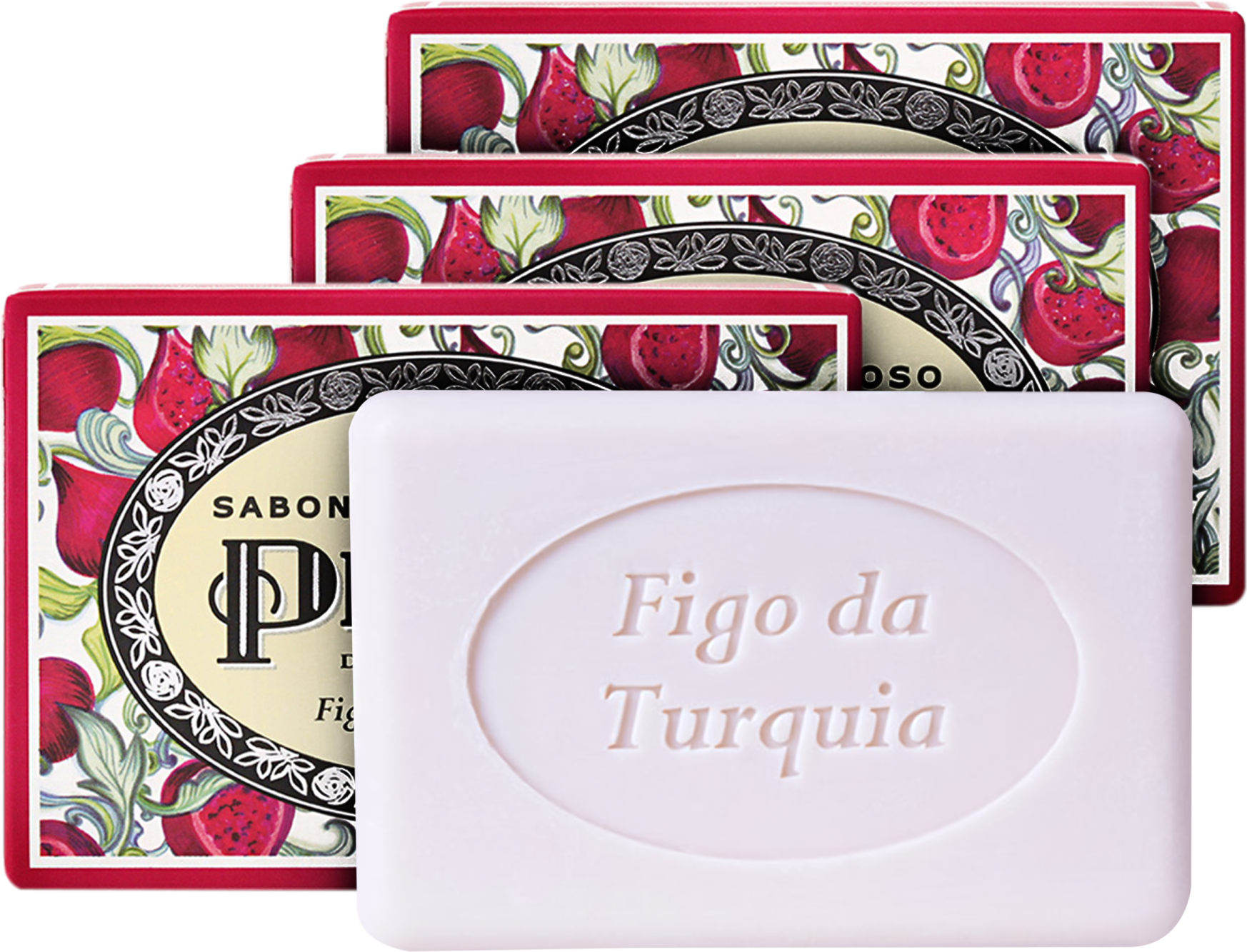 Kit Phebo Mediterrâneo Fio da Turquia - Sabonetes em Barra 3x100g