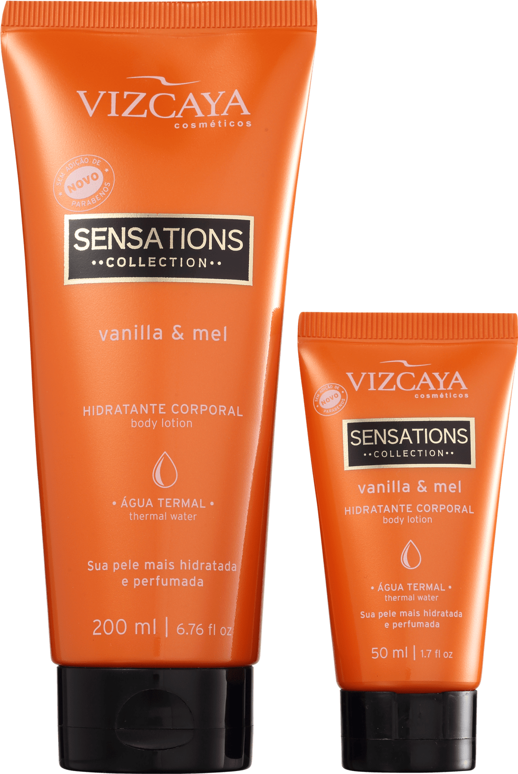 Kit Vizcaya Sensations Vanilla & Mel (2 Produtos)