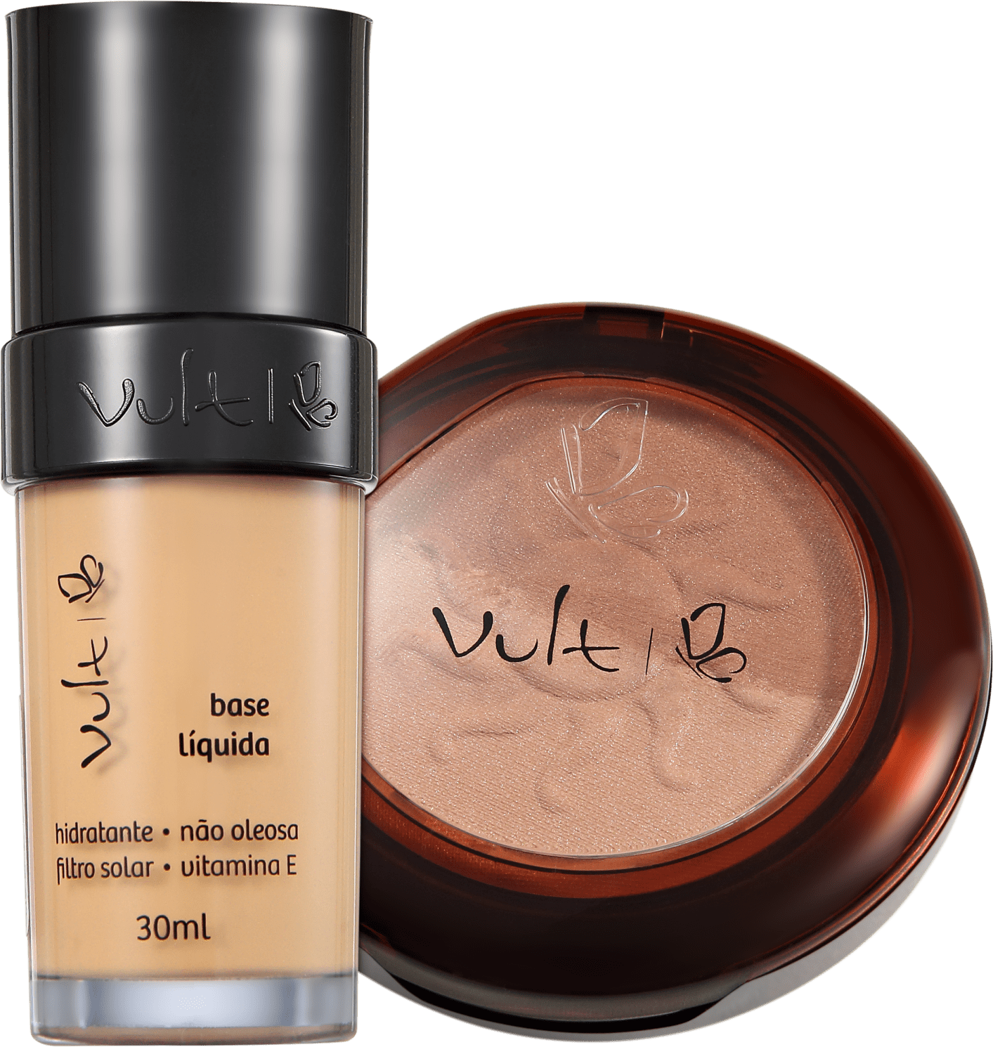 Kit Vult Make Up 03 Bege Duo Soleil (2 produtos)