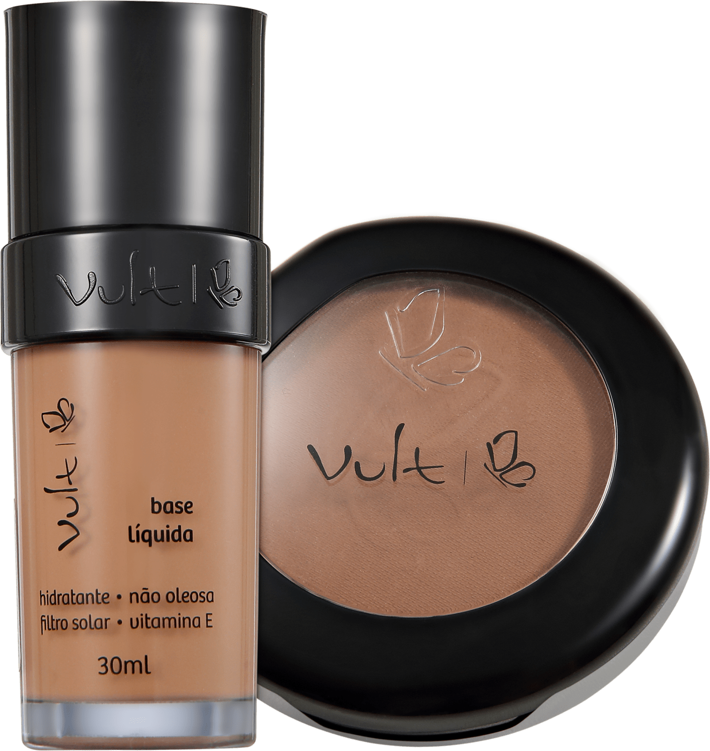 Kit Vult Make Up 06 Marrom Duo (2 produtos)