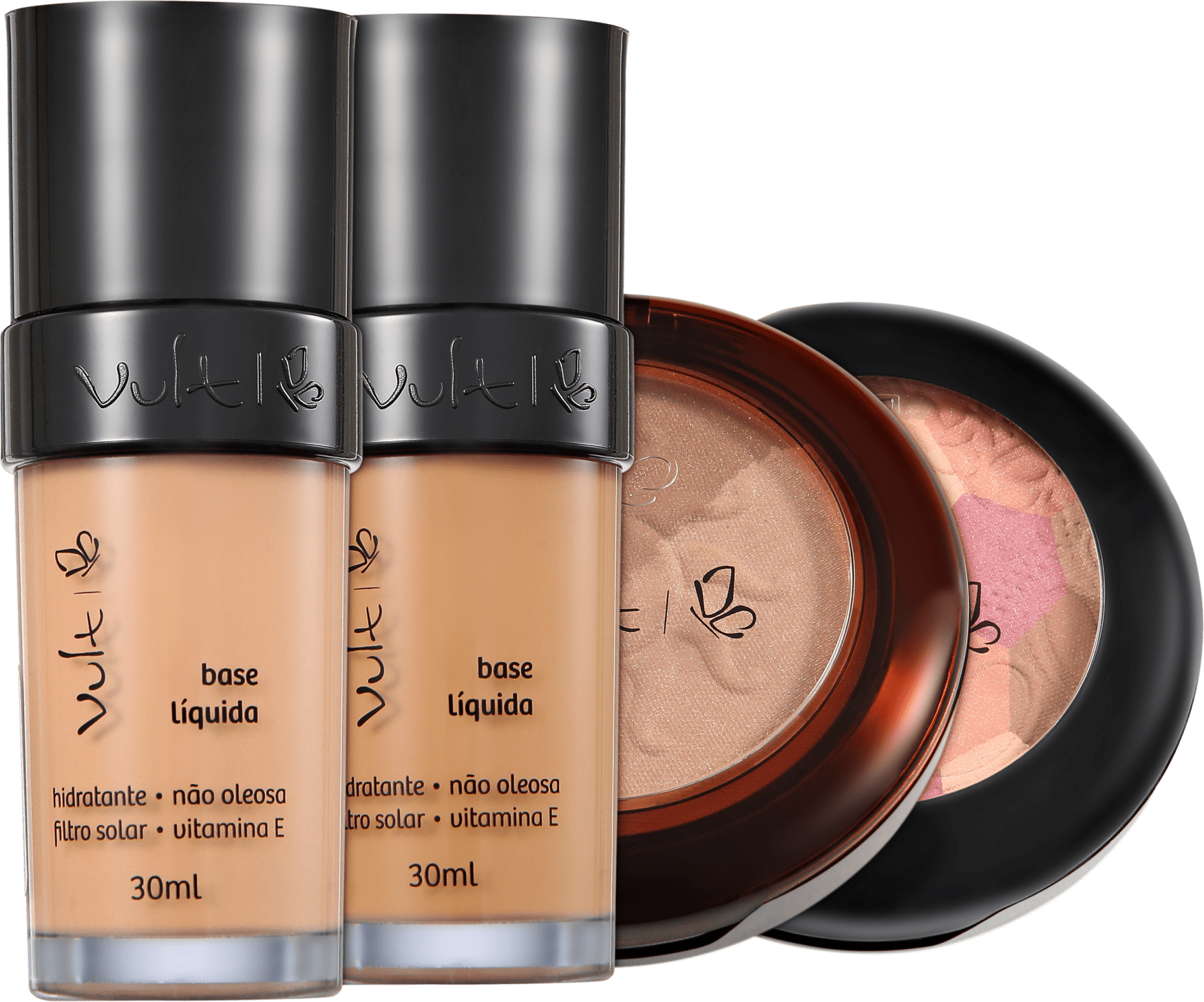 Kit Vult Make Up Duo Soleil Mosaico (4 produtos)