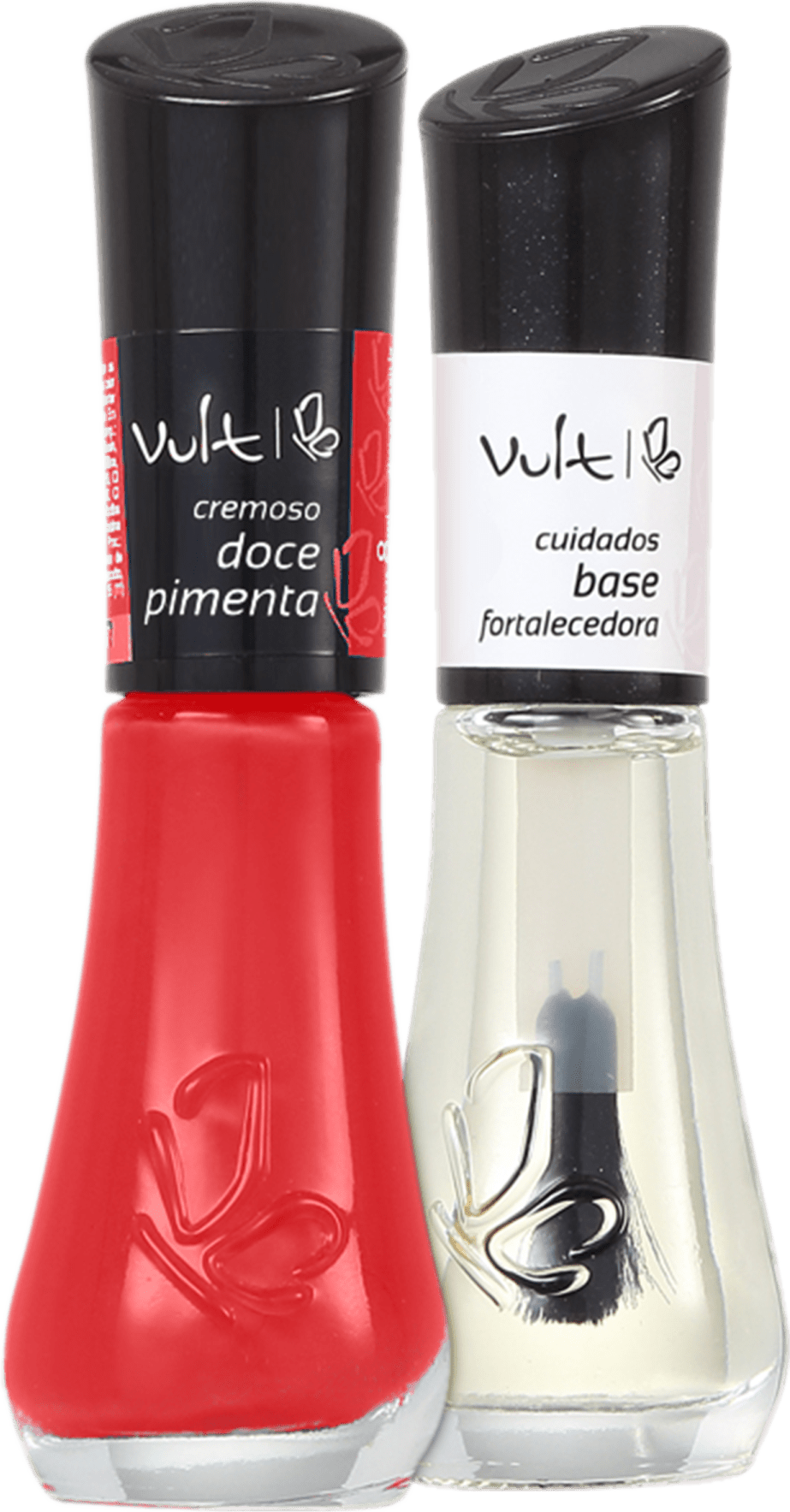 Kit Vult Unhas Base Fortalecedora + Doce Pimenta (2 produtos)