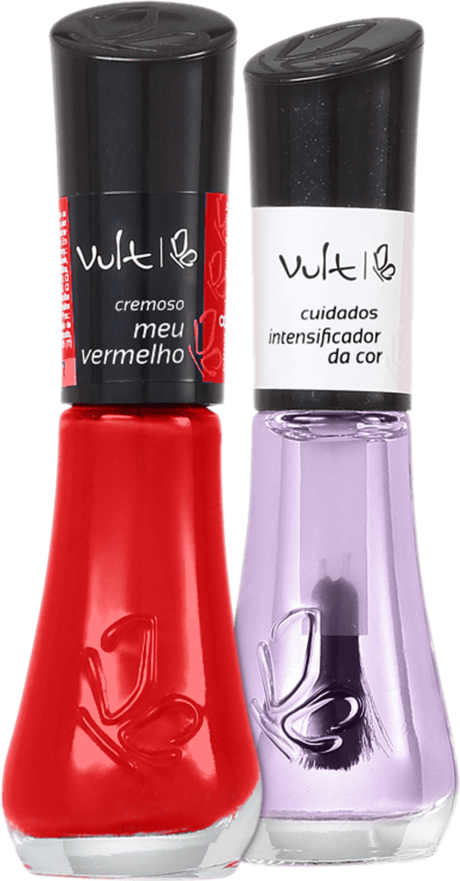 Kit Vult Unhas Meu Vermelho Intensificador Duo (2 produtos)