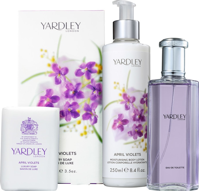 Kit Yardley April Violets (3 Produtos)