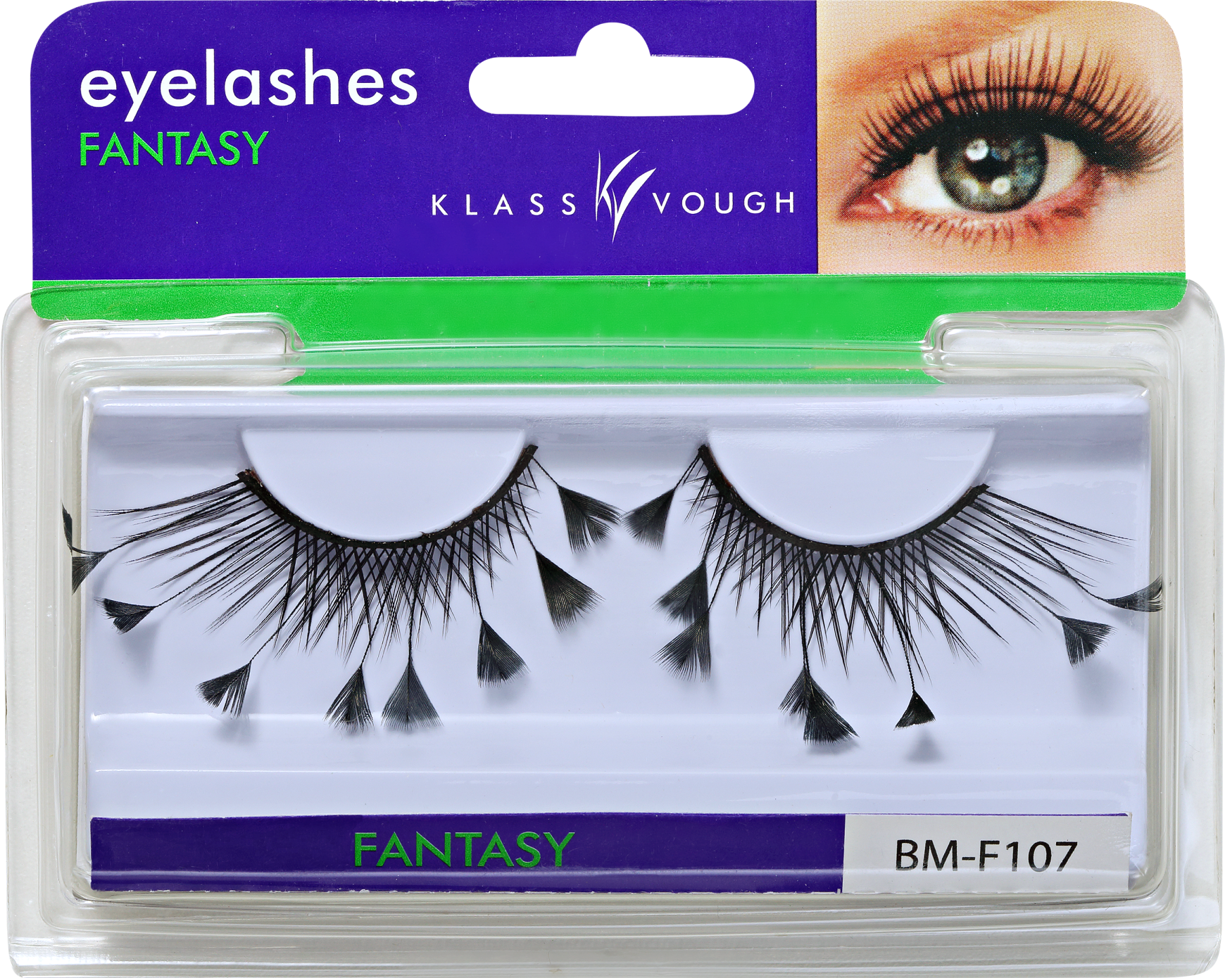 Klass Vough Eyelashes Fantasy BMF 107 - Cílios Postiços