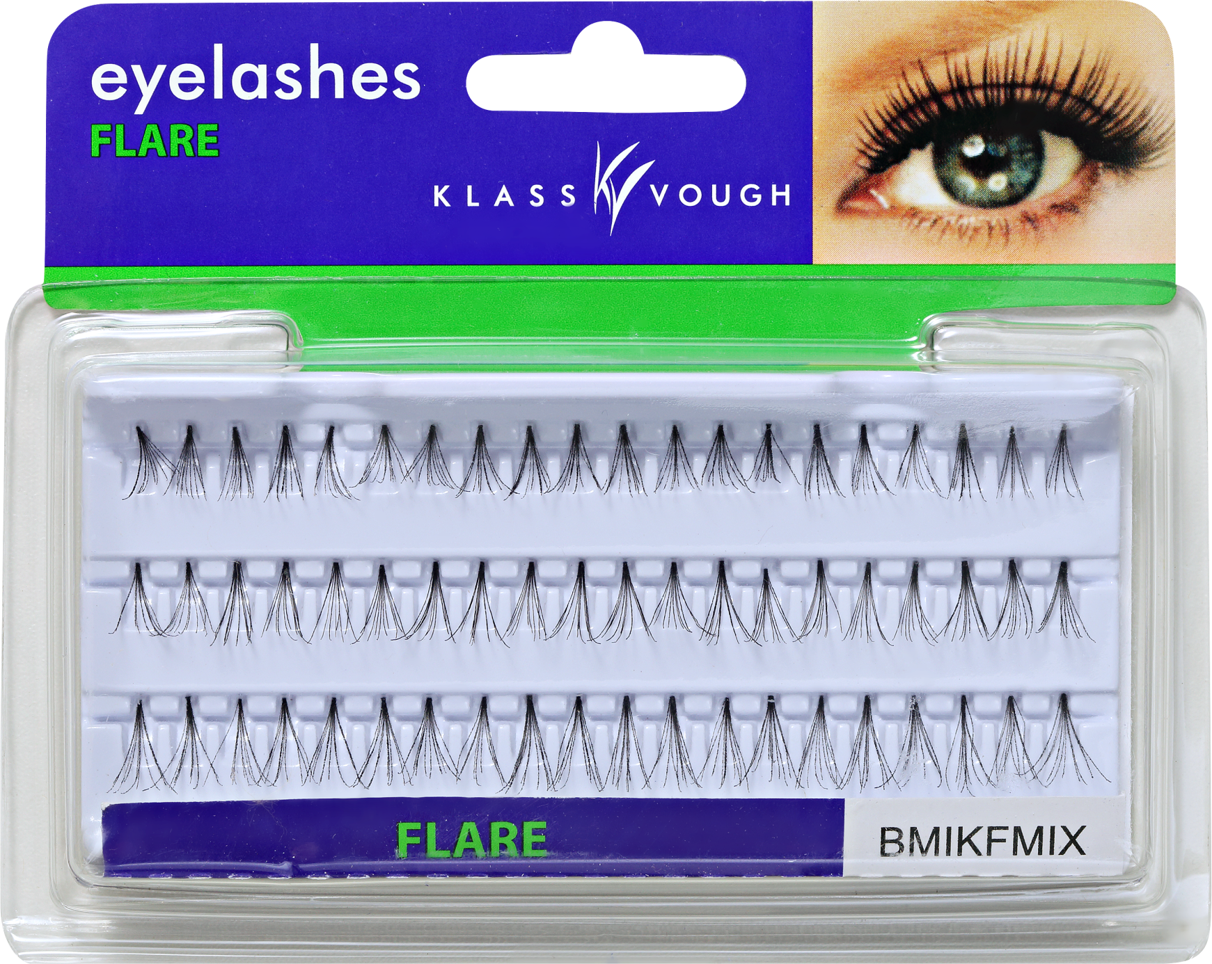 Klass Vough Flare 9mm, 10mm, 12mm - Cílios Postiços