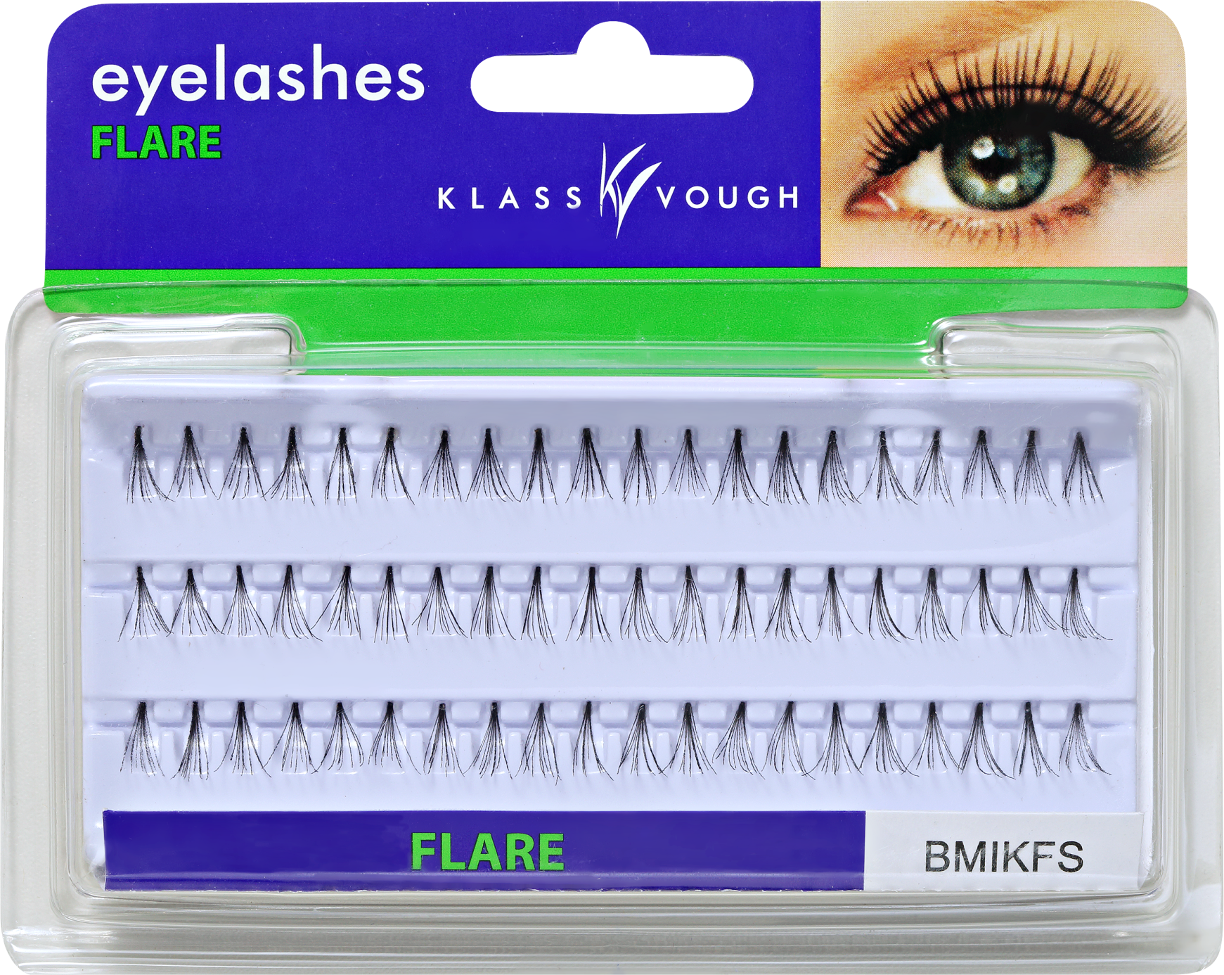 Klass Vough Flare 9mm Tufos - Cílios Postiços