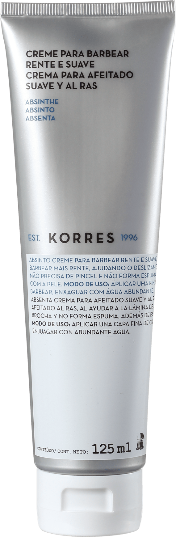Korres Absinthe - Creme de Barbear 125ml