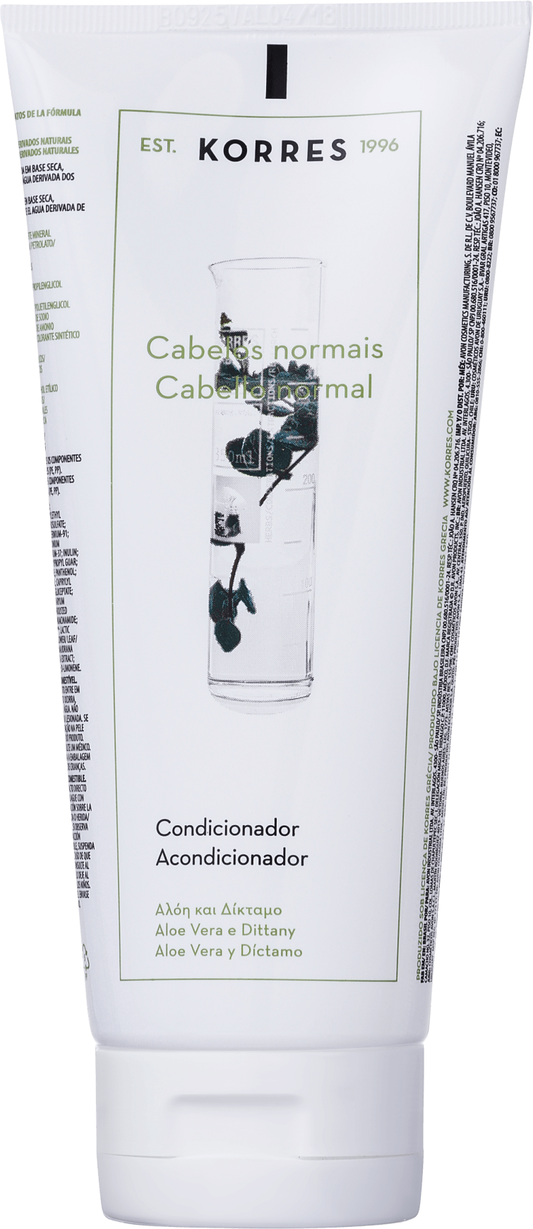 Korres Aloe Vera e Dittany - Condicionador 200ml