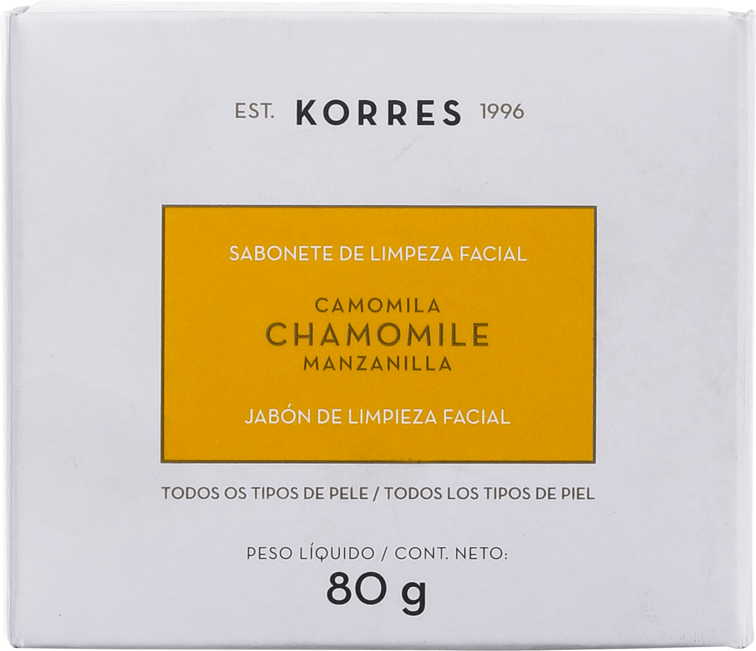 Korres Camomila - Sabonete de Limpeza Facial 80g