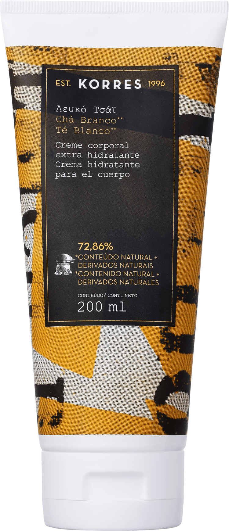Korres Chá Branco - Creme Hidratante Corporal 200ml