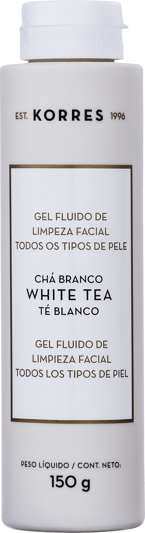 Korres Chá Branco - Gel de Limpeza Facial 150g