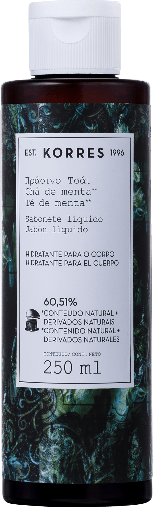 Korres Chá de Menta - Sabonete Líquido 250ml