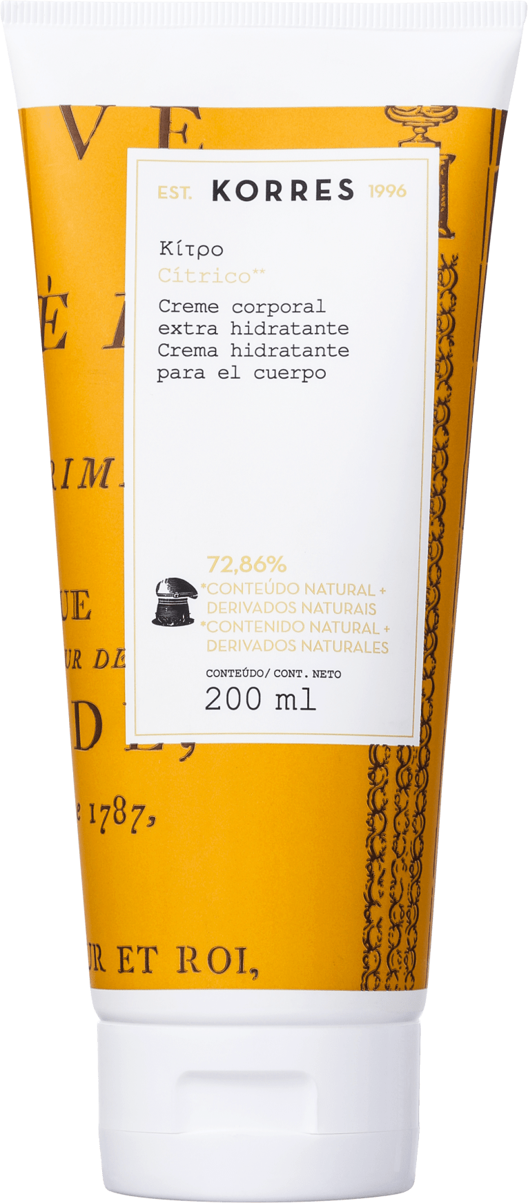 Korres Cítrico - Creme Hidratante Corporal 200ml