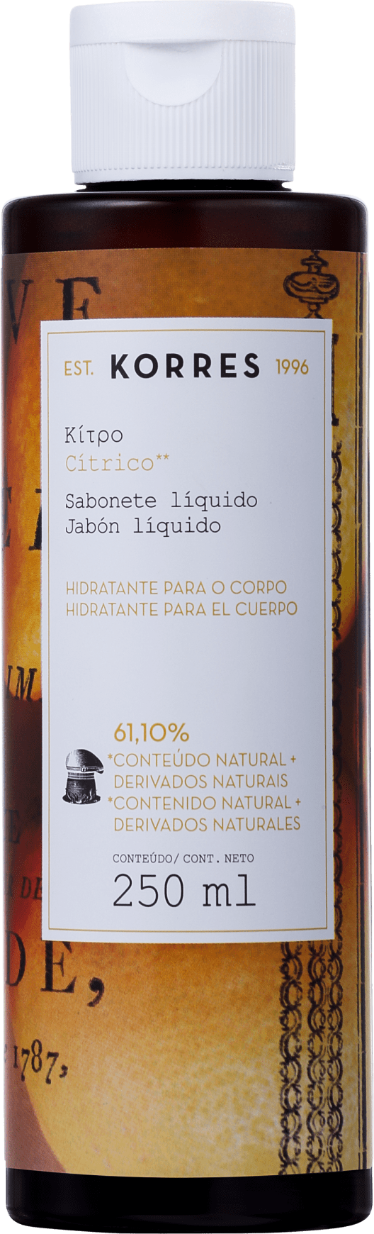 Korres Cítrico - Sabonete Líquido 250ml