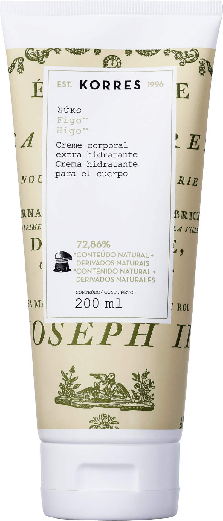 Korres Figo - Creme Hidratante Corporal 200ml