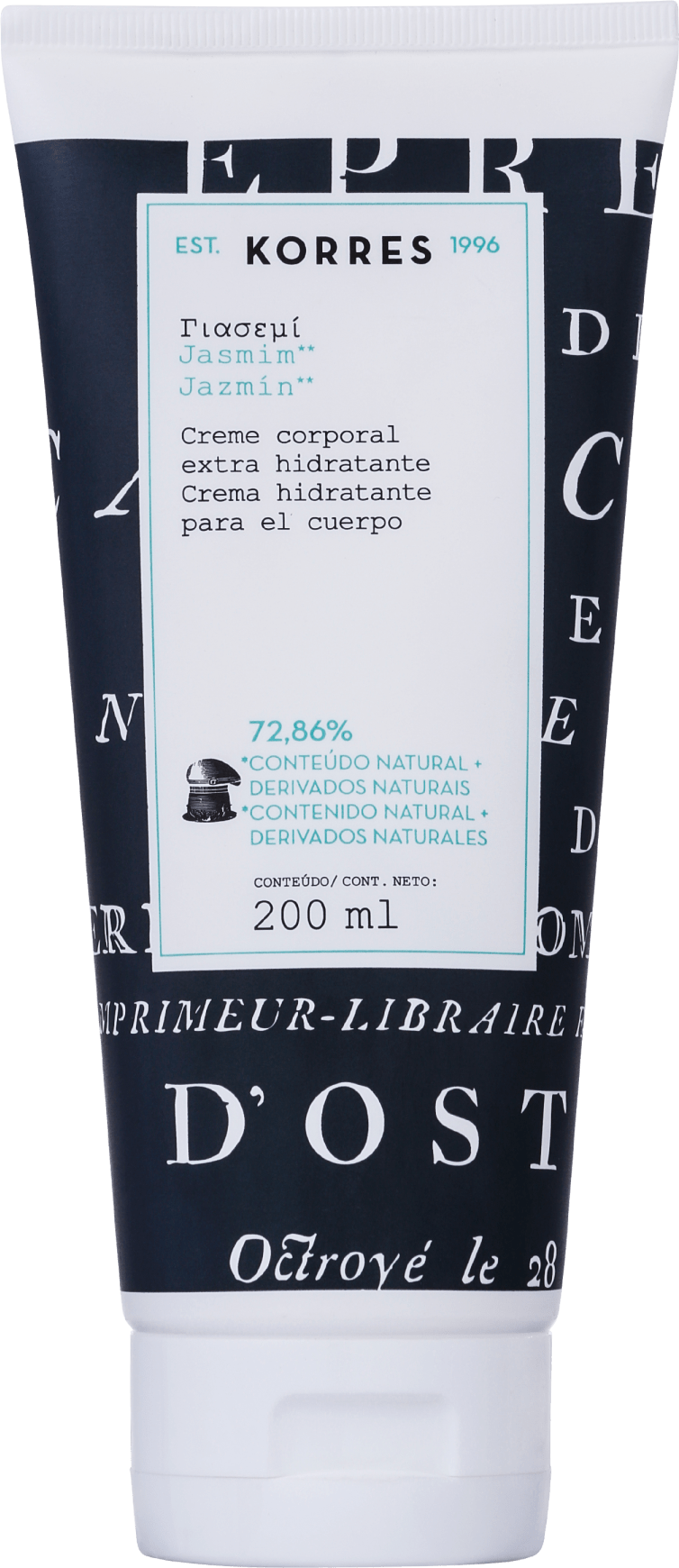 Korres Jasmim - Creme Hidratante Corporal 200ml