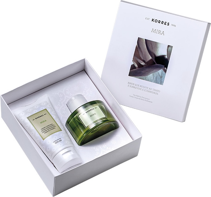 Conjunto Mira Korres Feminino - Deo Parfum 75ml + Creme Corporal 150ml