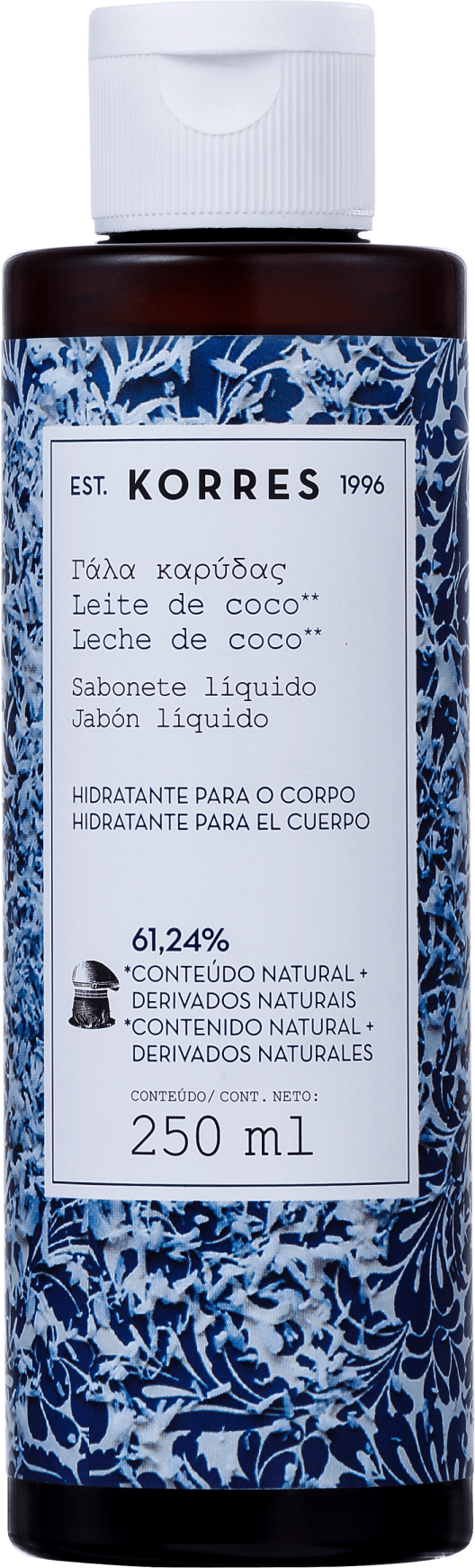 Korres Leite de Coco - Sabonete Líquido 250ml
