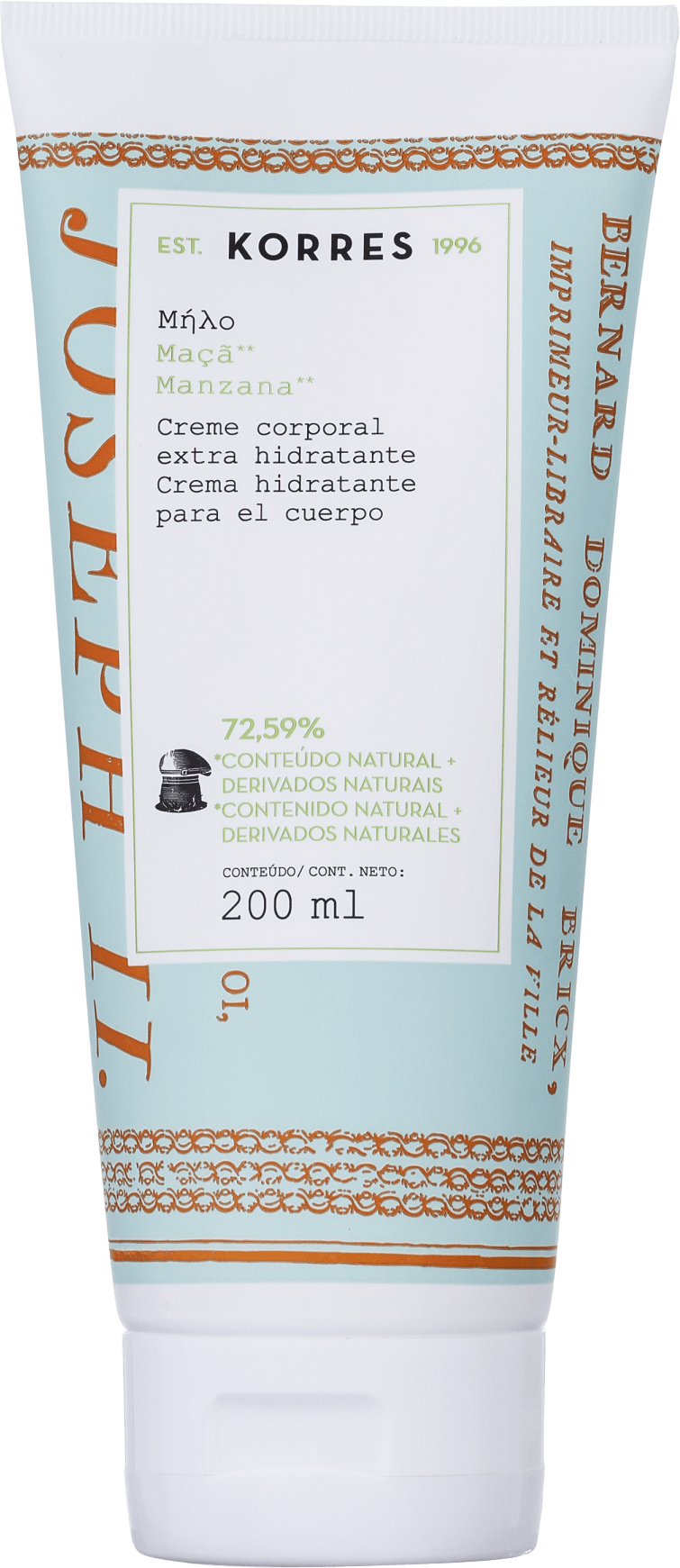 Korres Maçã - Creme Hidratante Corporal 200ml