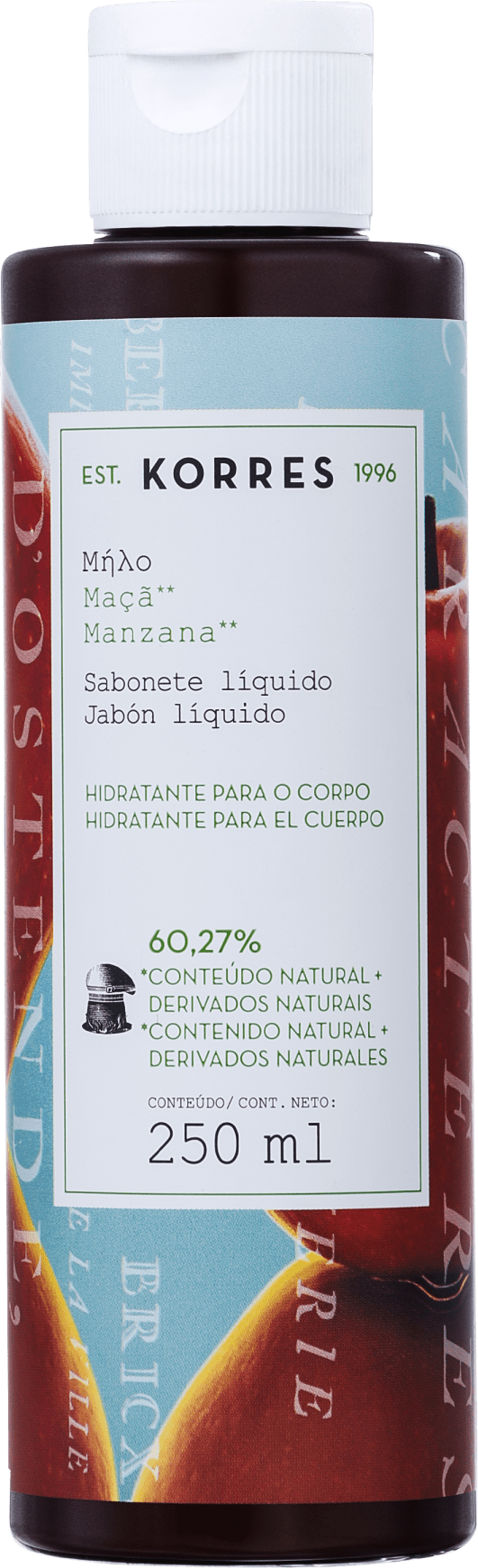 Korres Maçã - Sabonete Líquido 250ml