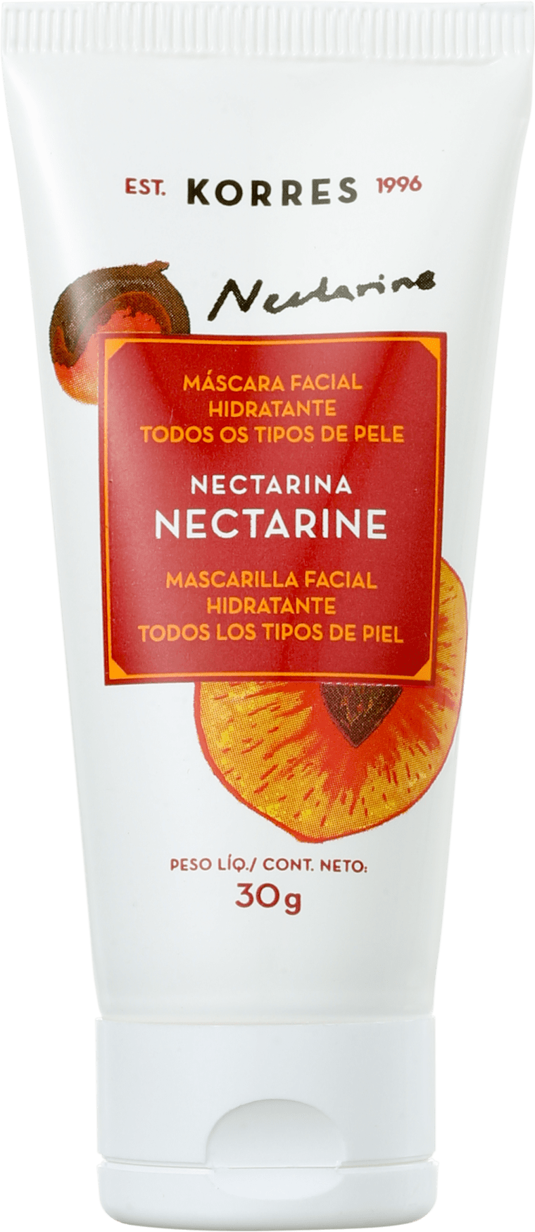 Korres Nectarine - Máscara Hidratante 30g