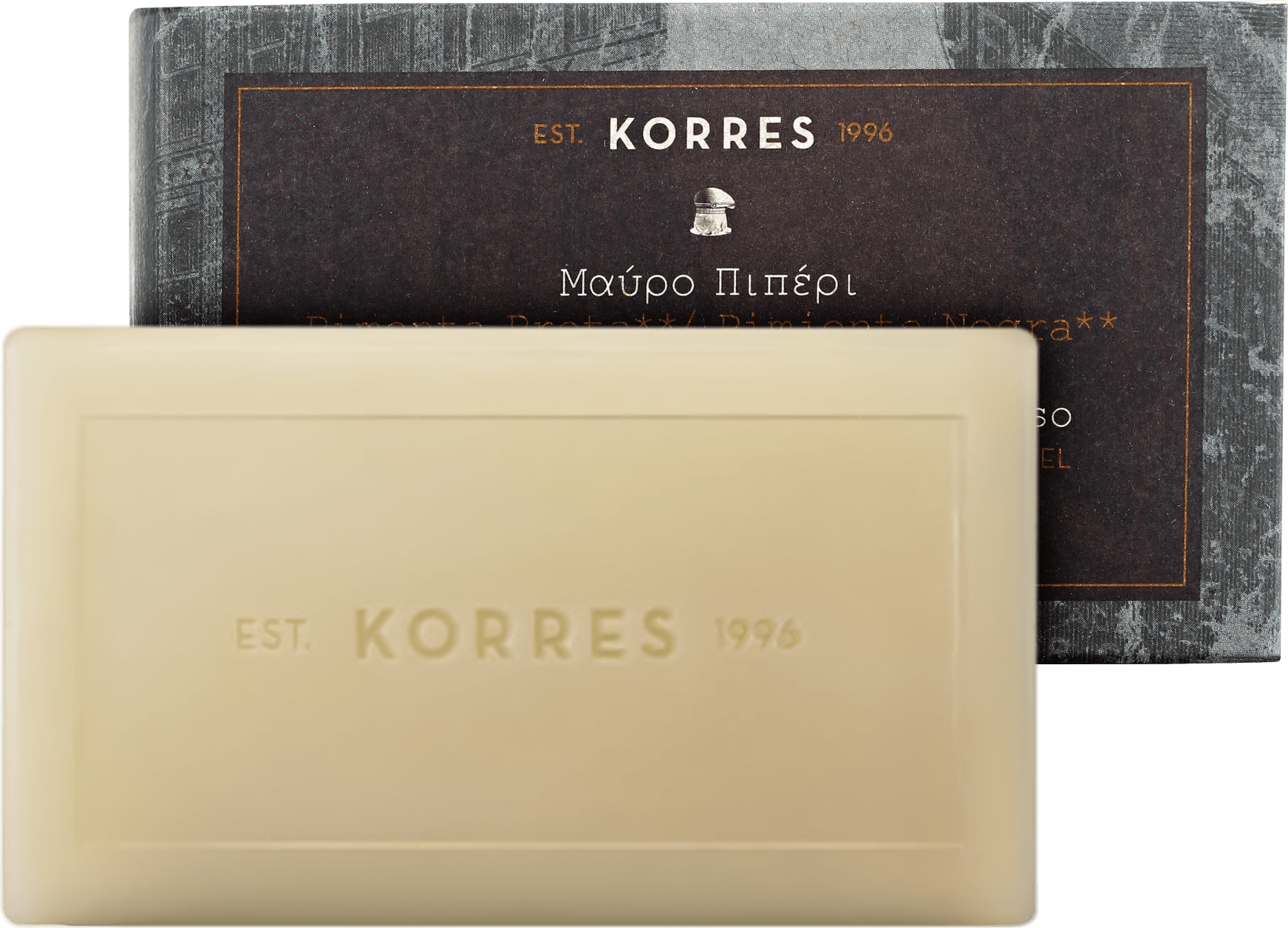 Korres Pimenta Preta - Sabonete em Barra 100g
